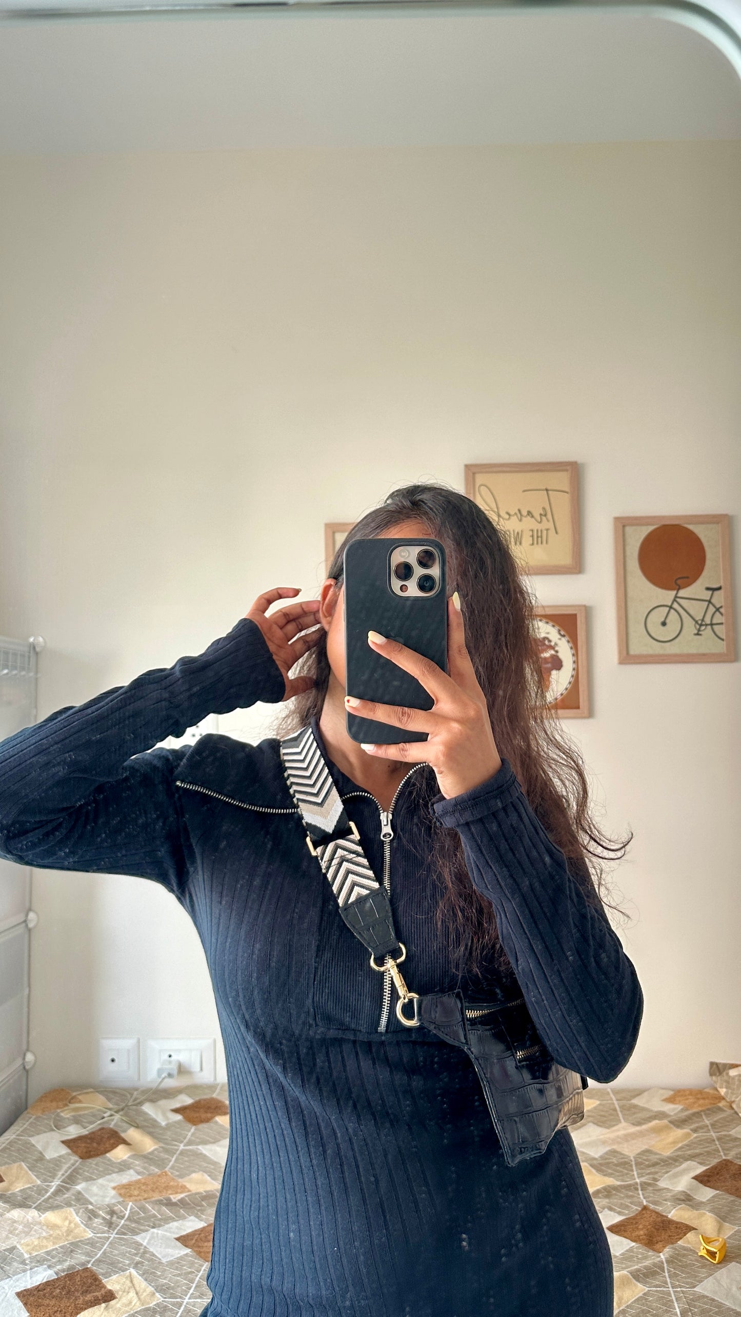 Black Beauty - Combo 2 Belts (Zig Zag & Colorful)