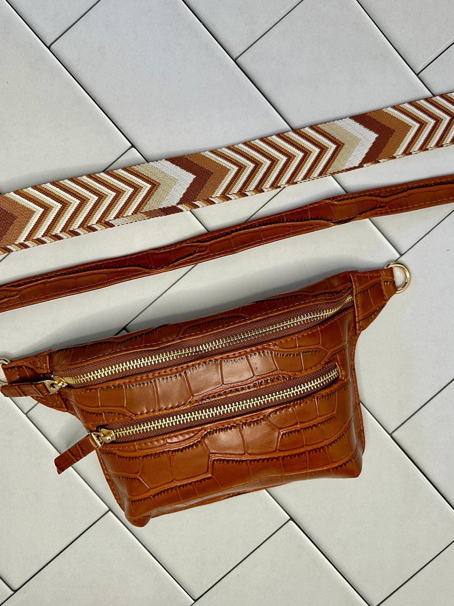Sand Storm - Zig Zag Brown