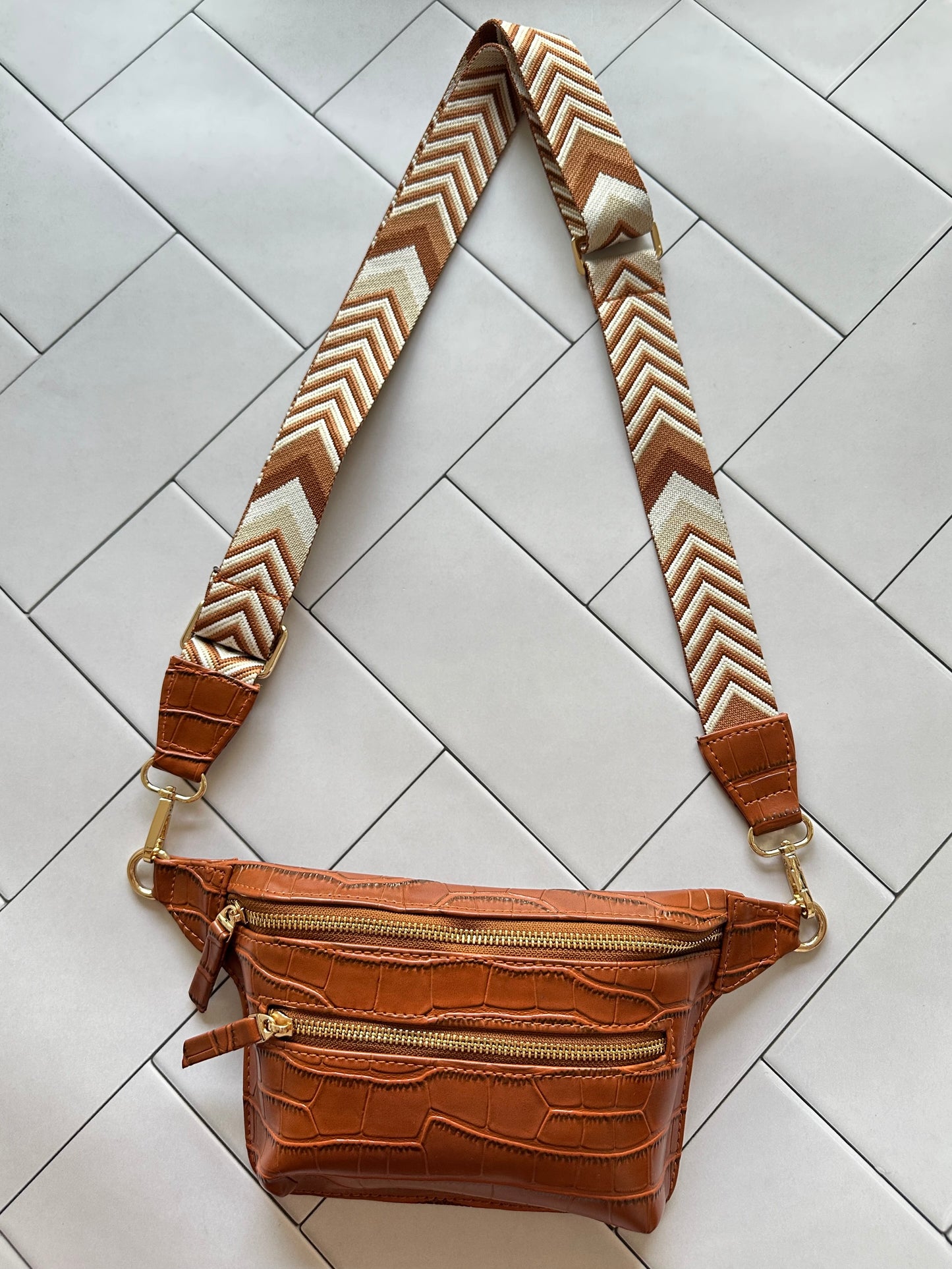 Sand Storm - Zig Zag Brown