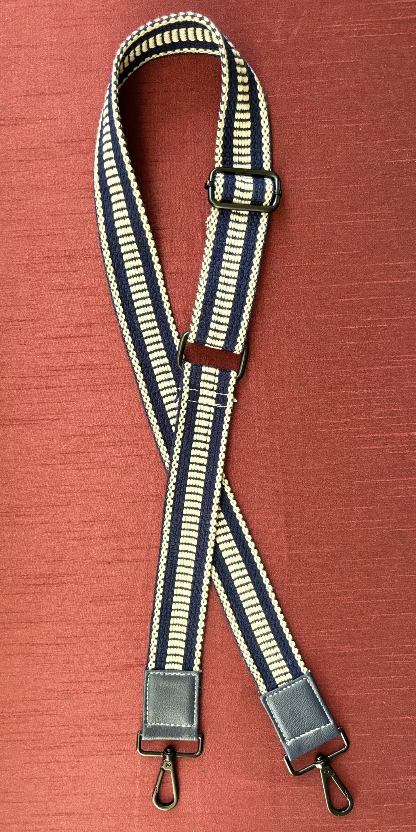 Smart Strap - Off White & Navy Blue