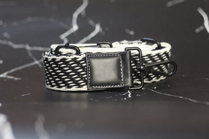 Smart Strap - Black & White Criss Cross
